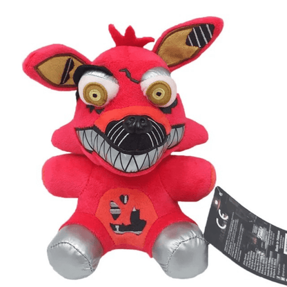 Pelúcia Nightmare Foxy Vermelho FNAF Five Nights at Freddy's - Pelucitos