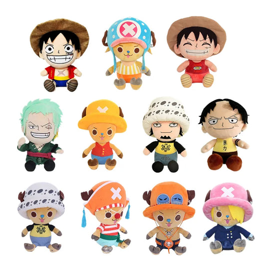 Pelúcias One Piece 25cm de Altura Original