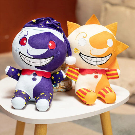 Pelúcias Sundrop e Moondrop FNAF 20cm de Altura